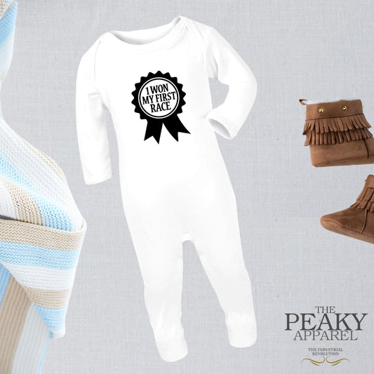 Baby Body Sleeper Suit First Race Design Peaky Apparel