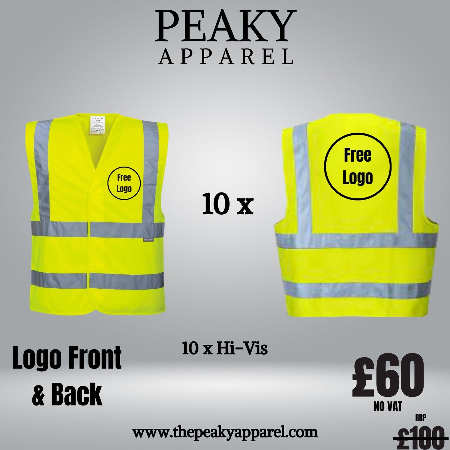 Workwear Hi-Vis X 10