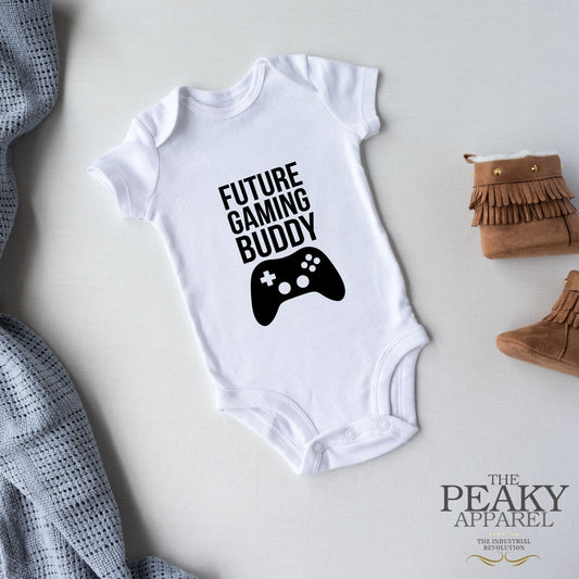Baby Vest Suit Gaming Buddy Design Peaky Apparel