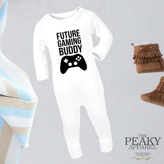 Baby Body Sleeper Suit Gaming Buddy Design Peaky Apparel