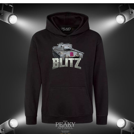 Meadsy69 Leo World of Tanks Blitz  Hoodie Unisex Casual Black Grey Design Soft Feel Midweight Quality Material