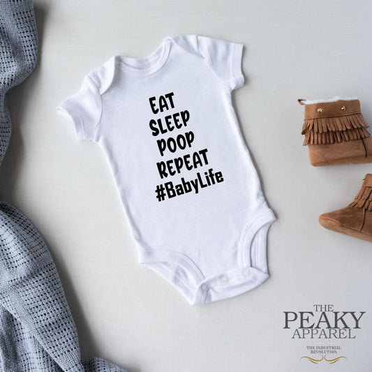 Baby Vest Suit #BabyLife Design Peaky Apparel