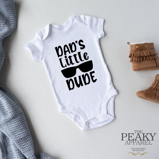 Baby Vest Suit Dad's Dude Design Peaky Apparel