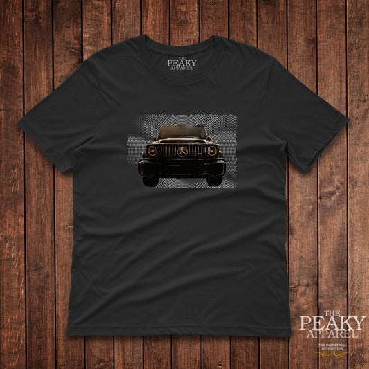 Super Car G Wagon T-Shirt Kids Casual Black or White Design Soft Feel Lightweight Quality Material